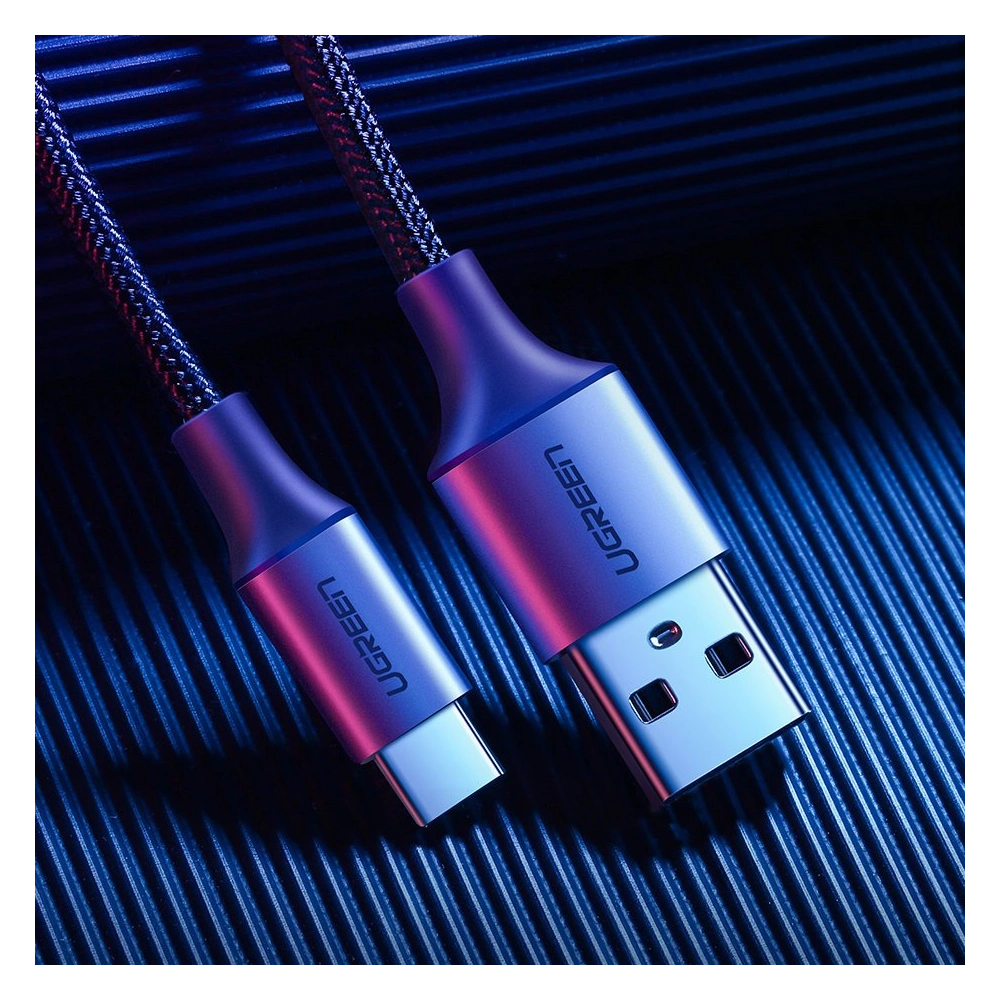 Hurtownia GSM - Kabel UGREEN 60125 USB-A/USB-C Quick Charge 3.0 3A 0,5m šedý - UGR1637 - {ean13} - Hurt