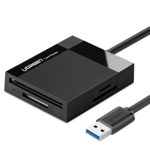 Hurtownia GSM - UGREEN CR125 USB 3.0 SD/microSD/CF/MS kártyaolvasó fekete - UGR1639 - {ean13} - Hurt