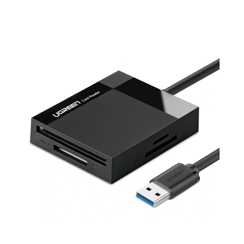 Hurtownia GSM - Čtečka karet UGREEN CR125 USB 3.0 SD/microSD/CF/MS černá - UGR1639 - {ean13} - Hurt