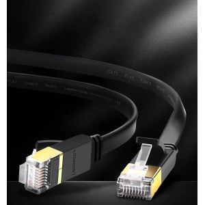 Hurtownia GSM - UGREEN NW106 Ethernet RJ45 Cat 7 STP LAN 10 Gbps 5m fekete hálózati kábel - UGR1640 - {ean13} - Hurt