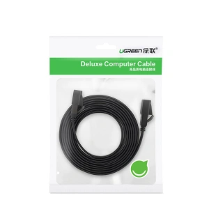 Hurtownia GSM - UGREEN NW106 Ethernet RJ45 Cat 7 STP LAN 10 Gbps 5m fekete hálózati kábel - UGR1640 - {ean13} - Hurt