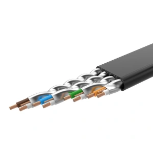 Hurtownia GSM - UGREEN NW106 Ethernet RJ45 Cat 7 STP LAN 10 Gbps 5m fekete hálózati kábel - UGR1640 - {ean13} - Hurt