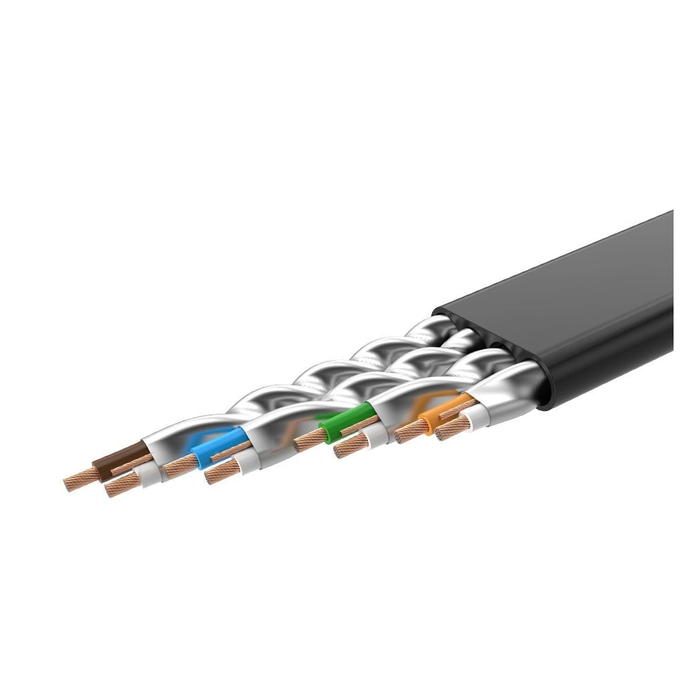 Hurtownia GSM - UGREEN NW106 Ethernet RJ45 Cat 7 STP LAN 10 Gbps 5m fekete hálózati kábel - UGR1640 - {ean13} - Hurt
