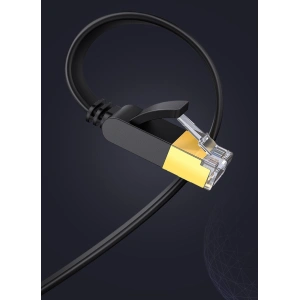 Hurtownia GSM - UGREEN NW106 Ethernet RJ45 Cat 7 STP LAN 10 Gbps 5m fekete hálózati kábel - UGR1640 - {ean13} - Hurt