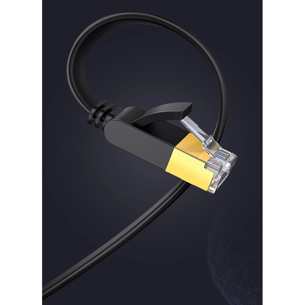 Hurtownia GSM - UGREEN NW106 Ethernet RJ45 Cat 7 STP LAN 10 Gbps 5m fekete hálózati kábel - UGR1640 - {ean13} - Hurt