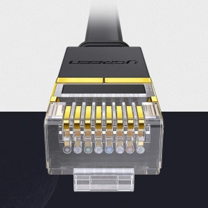 Hurtownia GSM - UGREEN NW106 Ethernet RJ45 Cat 7 STP LAN 10 Gbps 5m fekete hálózati kábel - UGR1640 - {ean13} - Hurt
