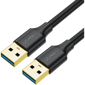 UGREEN US128 USB-A/USB-A USB 3.0 5Gb/s 0.5m fekete