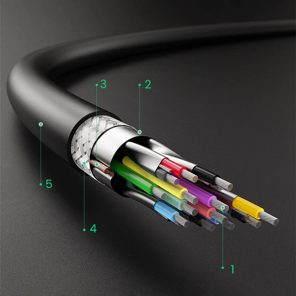 Hurtownia GSM - Kabel UGREEN US128 USB-A/USB-A USB 3.0 5Gb/s 0.5m černý - UGR1641 - {ean13} - Hurt