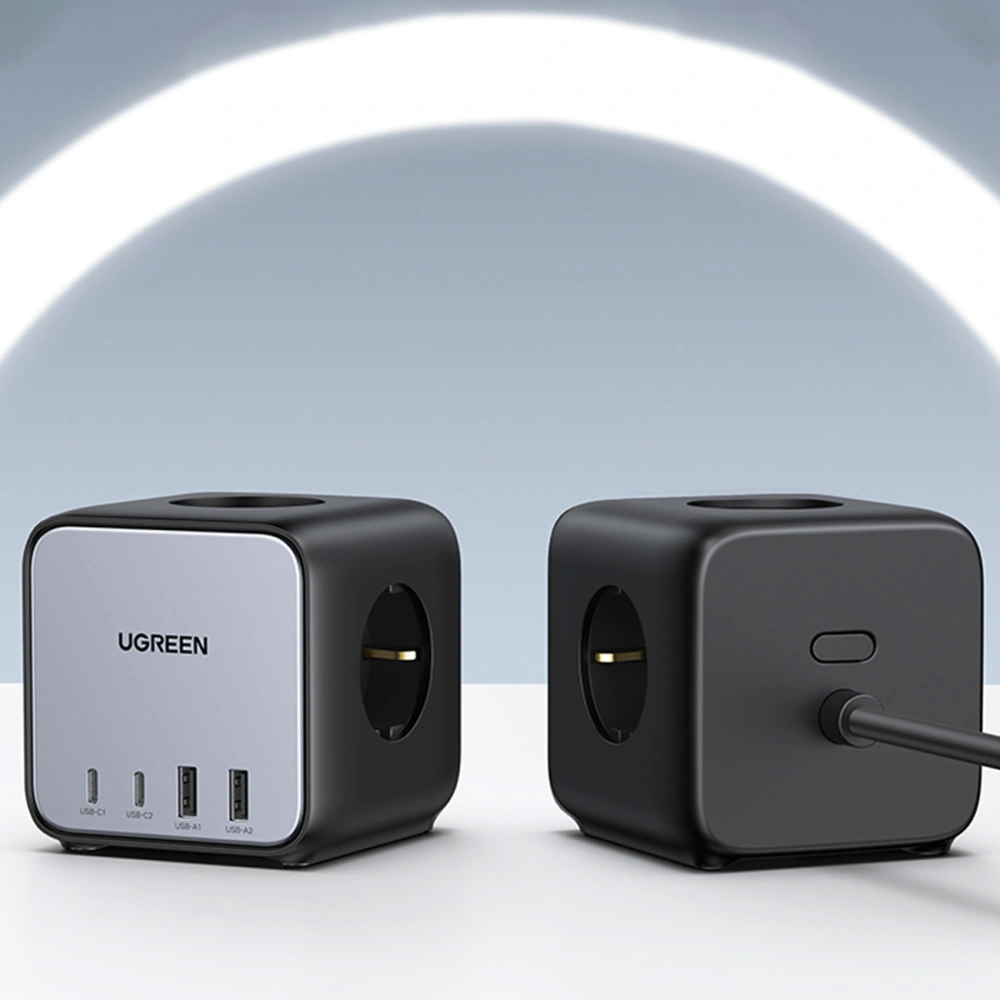 Hurtownia GSM - Napájecí lišta UGREEN CD268 65W USB-A/USB-C + 3x AC zásuvka černá - UGR1642 - {ean13} - Hurt
