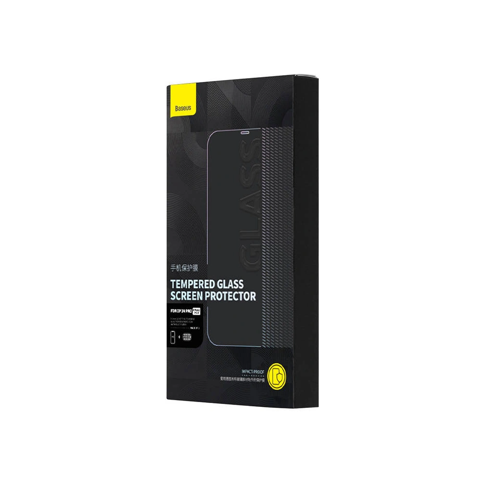 Hurtownia GSM - Sticlă securizată 0.3mm Baseus Schott HD Apple iPhone 14 Pro + strat anti-praf - BSU4315 - {ean13} - Hurt
