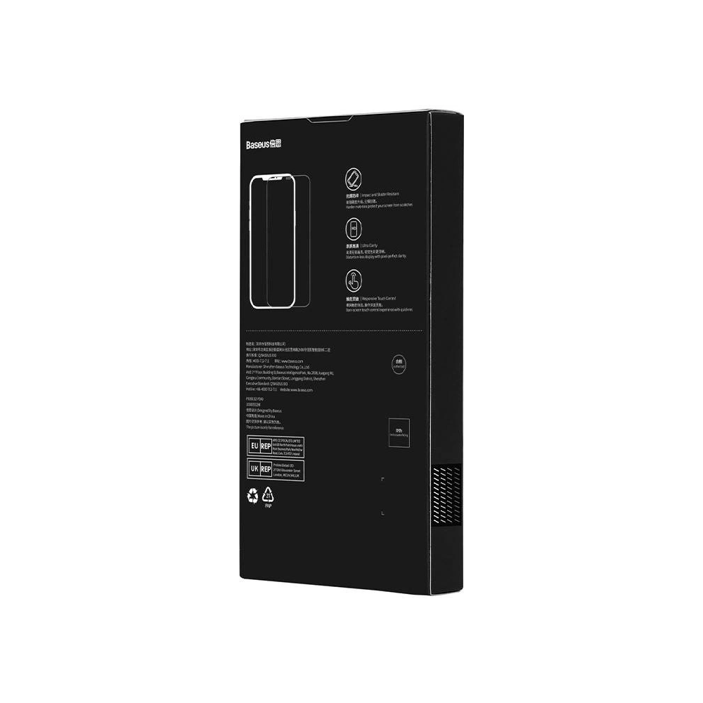 Hurtownia GSM - Tvrdé sklo 0.3mm Baseus Schott HD Apple iPhone 14 Pro + povrchová úprava proti prachu - BSU4315 - {ean13} - Hurt