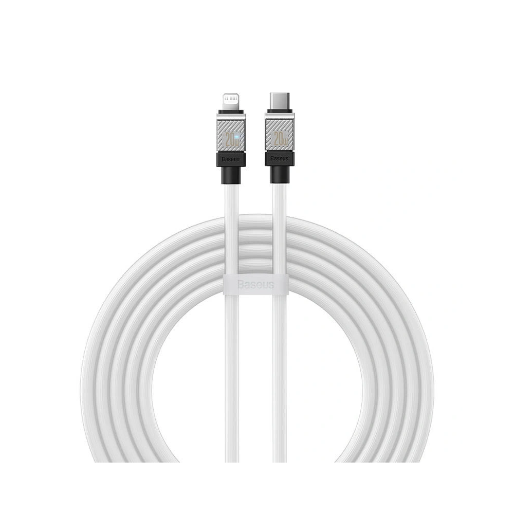 Hurtownia GSM - Kabel Baseus CoolPlay Series USB-C/Lightning 20W 2m (weiß) - BSU4316 - {ean13} - Hurt