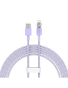 Hurtownia GSM - Cablul Baseus Explorer Series USB-A/Lightning 2m 2.4A (violet) - BSU4317 - {ean13} - Hurt