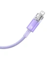 Hurtownia GSM - Cablul Baseus Explorer Series USB-A/Lightning 2m 2.4A (violet) - BSU4317 - {ean13} - Hurt