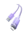 Hurtownia GSM - Cablul Baseus Explorer Series USB-A/Lightning 2m 2.4A (violet) - BSU4317 - {ean13} - Hurt