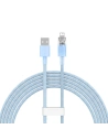 Hurtownia GSM - Cablul Baseus Explorer Series USB-A/Lightning 2m 2.4A (albastru) - BSU4318 - {ean13} - Hurt