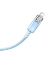 Hurtownia GSM - Cablul Baseus Explorer Series USB-A/Lightning 2m 2.4A (albastru) - BSU4318 - {ean13} - Hurt