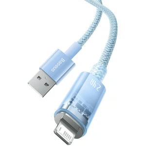 Kabel Baseus Explorer Series USB-A/Lightning 2m 2.4A (niebieski)
