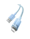 Hurtownia GSM - Cablul Baseus Explorer Series USB-A/Lightning 2m 2.4A (albastru) - BSU4318 - {ean13} - Hurt