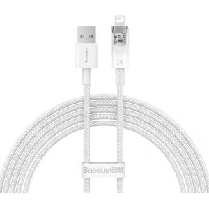 Kábel Baseus Explorer Series USB-A/Lightning 2m 2.4A (fehér)