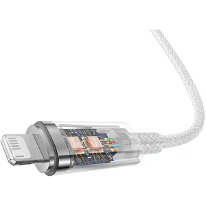 Hurtownia GSM - Kabel Baseus Explorer Series USB-A/Lightning 2m 2.4A (biały) - BSU4319 - {ean13} - Hurt