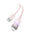 Hurtownia GSM - Cablu Baseus Explorer Series USB-A/Lightning 2m 2.4A (roz) - BSU4320 - {ean13} - Hurt