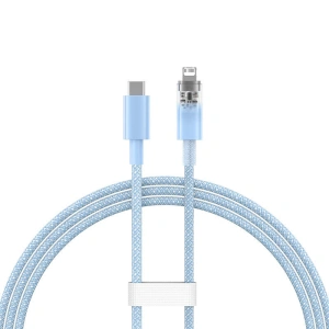 Kabel Baseus Explorer Series USB-C/Lightning 1m 20W (blau)