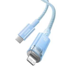 Kabel Baseus Explorer Series USB-C/Lightning 1m 20W (blau)