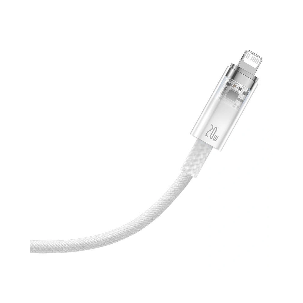Hurtownia GSM - Kabel Baseus Explorer Series USB-C/Lightning 1m 20W (weiß) - BSU4323 - {ean13} - Hurt