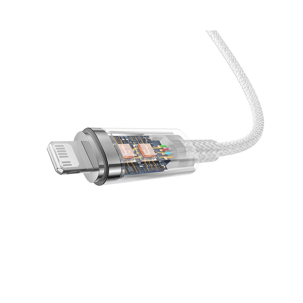 Hurtownia GSM - Kabel Baseus Explorer Series USB-C/Lightning 1m 20W (weiß) - BSU4323 - {ean13} - Hurt
