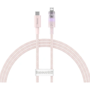Kabel Baseus Explorer Series USB-C/Lightning 1m 20W (rosa)