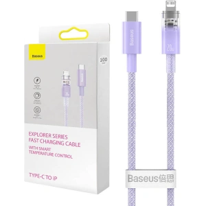 Baseus Explorer Series USB-C/Lightning Cable 2m 20W (purple)