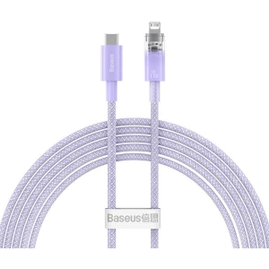 Cablul Baseus Explorer Series USB-C/Lightning 2m 20W (mov)
