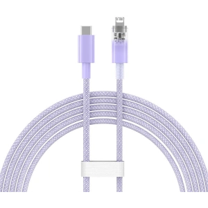 Kabel Baseus Explorer Series USB-C/Lightning 2m 20W (lila)