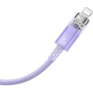Kabel Baseus Explorer Series USB-C/Lightning 2m 20W (lila)