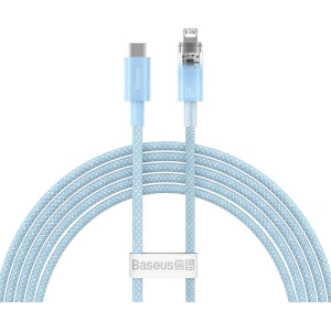 Kabel Baseus Explorer Series USB-C/Lightning 2m 20W (blau)