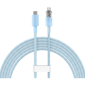 Kabel Baseus Explorer Series USB-C/Lightning 2m 20W (blau)