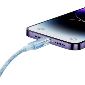 Kabel Baseus Explorer Series USB-C/Lightning 2m 20W (blau)