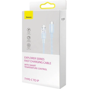 Kabel Baseus Explorer Series USB-C/Lightning 2m 20W (blau)