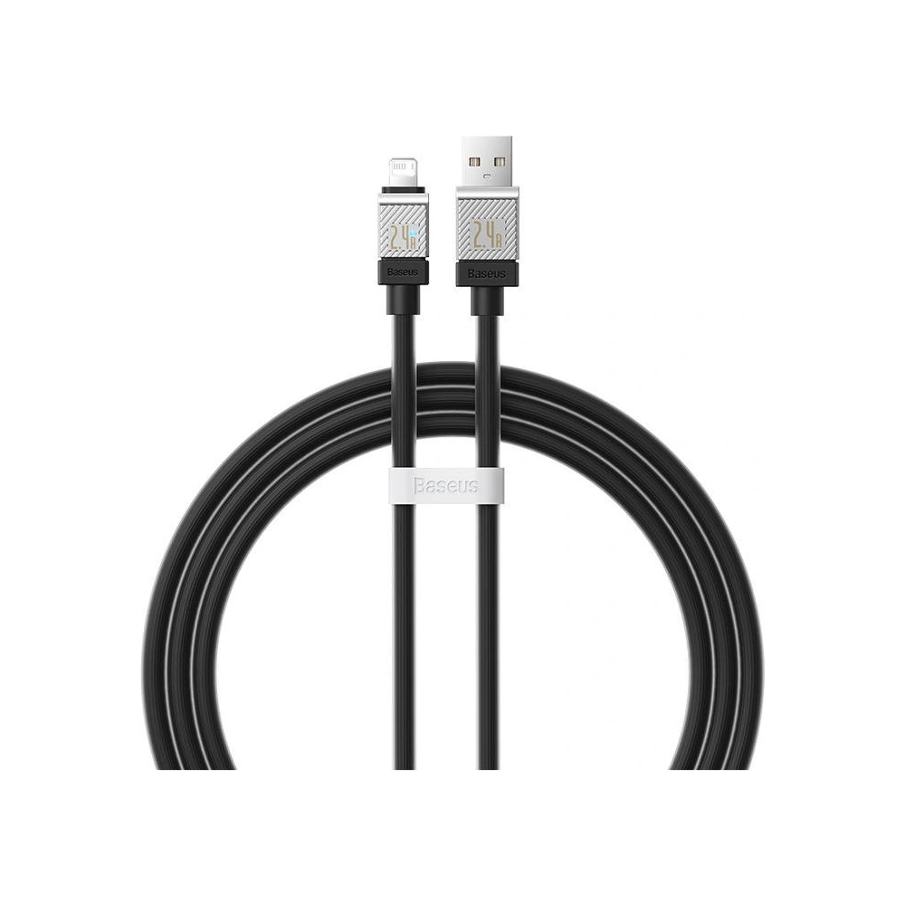 Hurtownia GSM - Cablu Baseus CoolPlay Series USB-A/Lightning 20W 2m (negru) - BSU4327 - {ean13} - Hurt