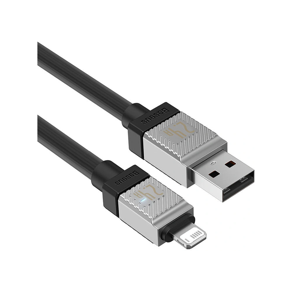 Hurtownia GSM - Cablu Baseus CoolPlay Series USB-A/Lightning 20W 2m (negru) - BSU4327 - {ean13} - Hurt