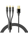 Hurtownia GSM - Kabel 3w1 Mcdodo CA-3330 USB-A/USB-C - Lightning - microUSB 1.2m (černý) - MDD128 - {ean13} - Hurt