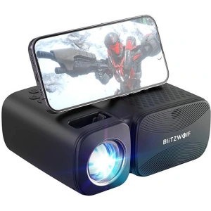 Hurtownia GSM - Projektor LED BlitzWolf BW-V3 Mini, Wi-Fi + Bluetooth (czarny) - BLZ563 - {ean13} - Hurt