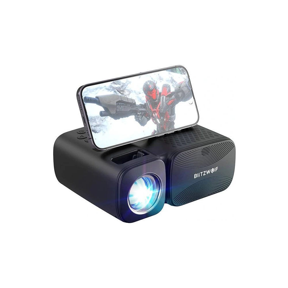 Hurtownia GSM - Projektor LED BlitzWolf BW-V3 Mini, Wi-Fi + Bluetooth (černý) - BLZ563 - {ean13} - Hurt