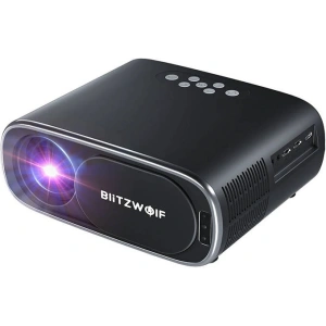 Hurtownia GSM - Projektor LED BlitzWolf BW-V4 1080p, Wi-Fi + Bluetooth (czarny) - BLZ564 - {ean13} - Hurt