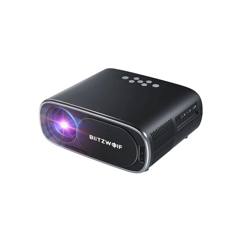 Hurtownia GSM - LED-Projektor BlitzWolf BW-V4 1080p, Wi-Fi + Bluetooth (schwarz) - BLZ564 - {ean13} - Hurt