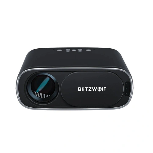 Projektor LED BlitzWolf BW-V4 1080p, Wi-Fi + Bluetooth (czarny)