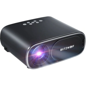 Hurtownia GSM - Projektor LED BlitzWolf BW-V4 1080p, Wi-Fi + Bluetooth (czarny) - BLZ564 - {ean13} - Hurt