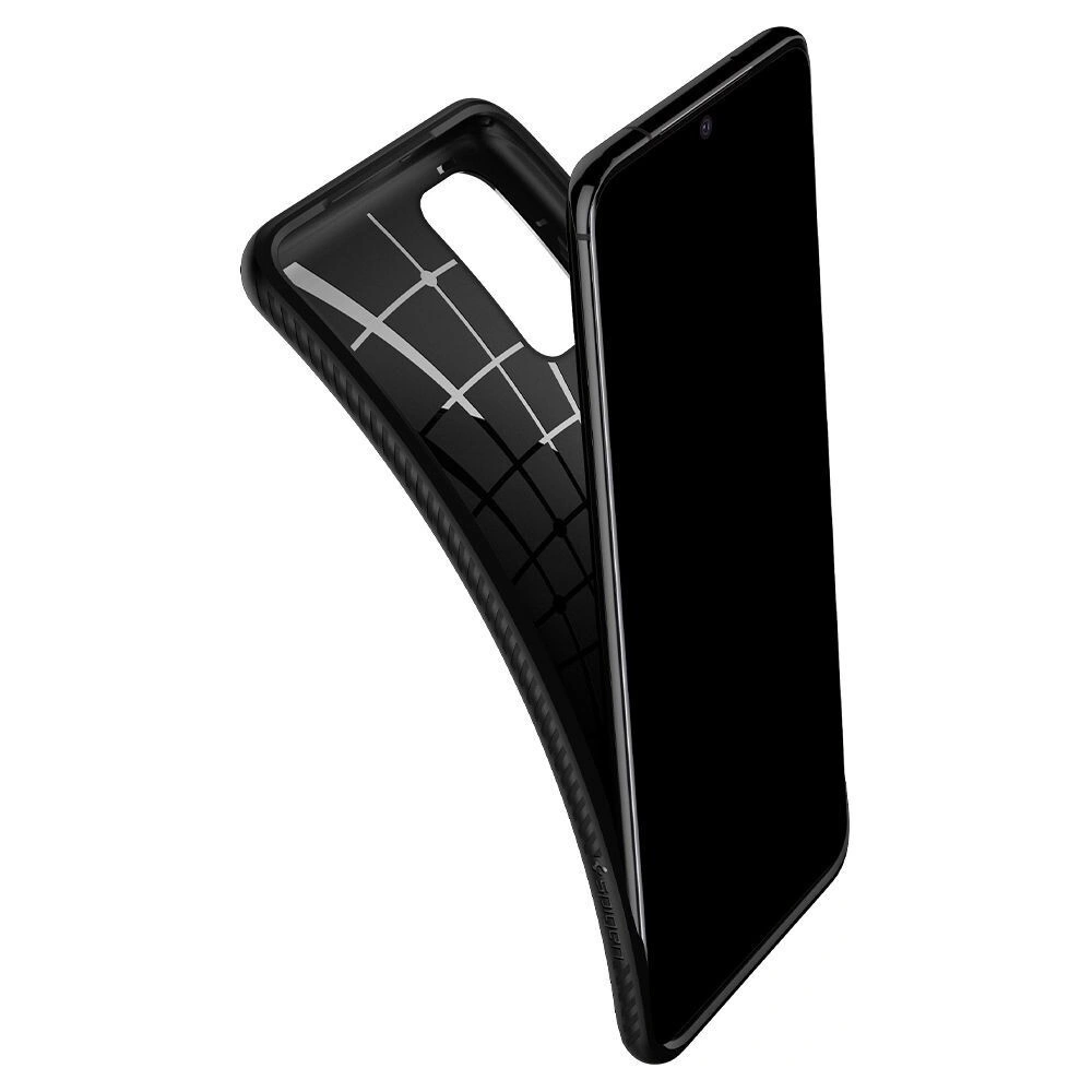Hurtownia GSM - Spigen Samsung Carcasă Liquid Air Galaxy S20 Matte Black - SPN530BLK - {ean13} - Hurt