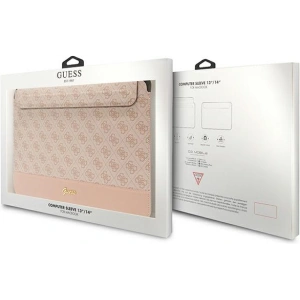 Hurtownia GSM - Etui Guess Sleeve GUCS14PS4SGP 14 hüvelyk rózsaszín/pink 4G csíkos fém logó - GUE2617 - {ean13} - Hurt
